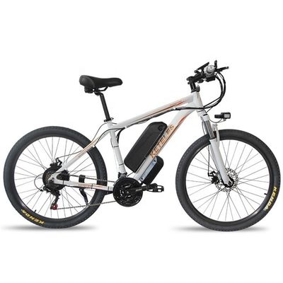 kualitas  1000W 17.5AH Electric Mountain Bike 26" Mountain E-bike Rear Hub Motor Aluminum Alloy pabrik