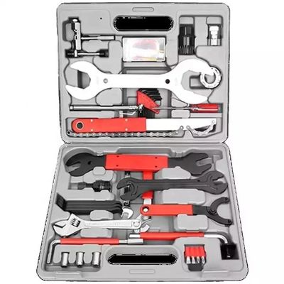 Kit Alat Perbaikan Sepeda Portable 44pcs untuk Sepeda Gunung dan Jalan Packing Size 34*32.5*28cm