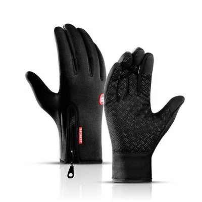 Unisex Touchscreen Sepeda Musim Dingin Sarung Tangan Panas Tangan Lengkap Sarung Tangan untuk Bersepeda Ski Bersepeda