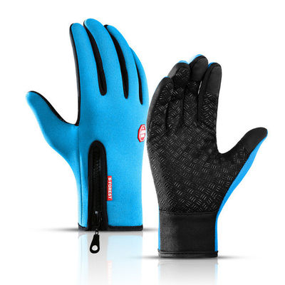 Unisex Touchscreen Sepeda Musim Dingin Sarung Tangan Panas Tangan Lengkap Sarung Tangan untuk Bersepeda Ski Bersepeda