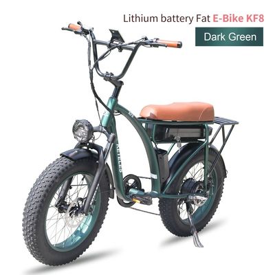 Sepeda Listrik Ban Lemak 20 inci dengan Kapasitas Baterai 23AH dan Gear 7-Speed di EU Stock