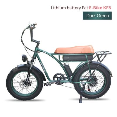 Sepeda Listrik Ban Lemak 20 inci dengan Kapasitas Baterai 23AH dan Gear 7-Speed di EU Stock