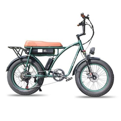 23AH Baterai Kapasitas 1000W 2000W Motor 20 inci Fat Bike Sepeda Listrik Dukungan Custom
