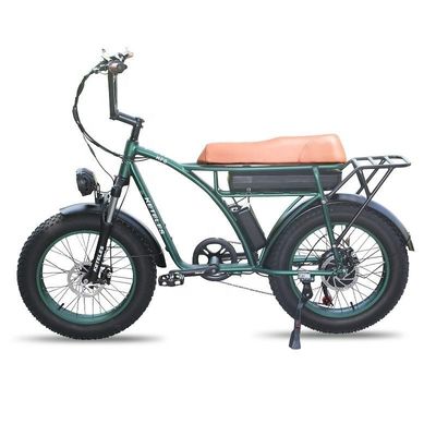 23AH Baterai Kapasitas 1000W 2000W Motor 20 inci Fat Bike Sepeda Listrik Dukungan Custom