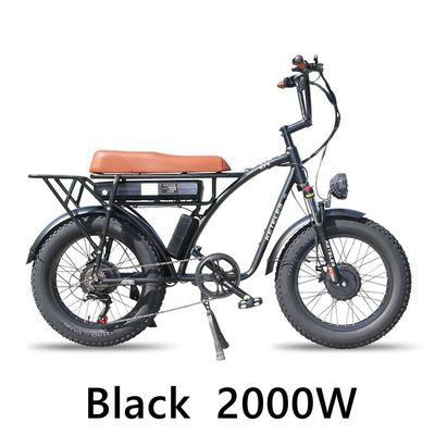 48V 23Ah Lithium Battery Electric Bike dengan Mechanical Disc Brake dan Motor Kuat