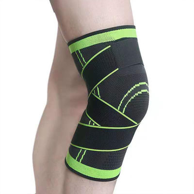 Fleksibel Elastis Knee Brace untuk Pria Wanita Perlindungan Komprehensif dan Fit Nyaman