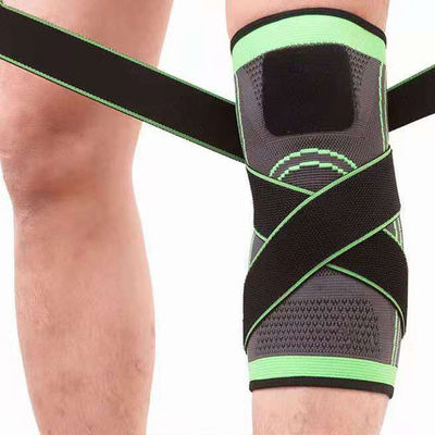 Fleksibel Elastis Knee Brace untuk Pria Wanita Perlindungan Komprehensif dan Fit Nyaman