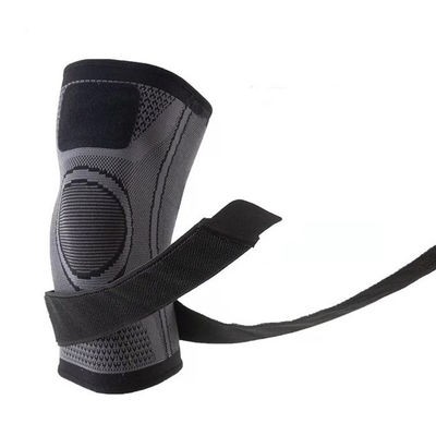 Fleksibel Elastis Knee Brace untuk Pria Wanita Perlindungan Komprehensif dan Fit Nyaman
