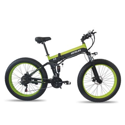 15AH Baterai 26x4.0 inci Sepeda Listrik dengan Motor 1000W Berkualitas Tinggi dan Gear 7-Speed