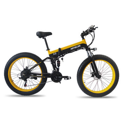 15AH Baterai 26x4.0 inci Sepeda Listrik dengan Motor 1000W Berkualitas Tinggi dan Gear 7-Speed