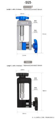 Aluminium Alloy Multifungsi Bike Oil Needle Insertion Tool Lima baris Body Truncation