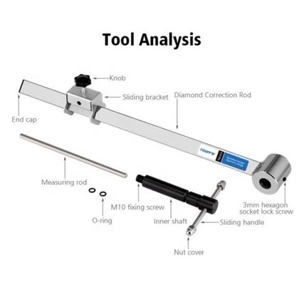 Bike Derailleur Hanger Corrector Mengoreksi Shift Belakang Lugs dengan Desain Bike Repair Tool