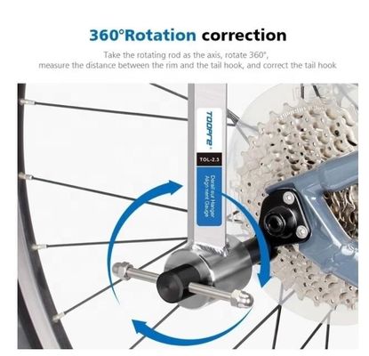 Bike Derailleur Hanger Corrector Mengoreksi Shift Belakang Lugs dengan Desain Bike Repair Tool