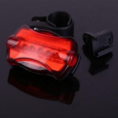 High Brightness Rear Bike Turning Light Power Beam 5 LED Asesoris Sepeda Kombo Set