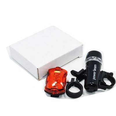 High Brightness Rear Bike Turning Light Power Beam 5 LED Asesoris Sepeda Kombo Set
