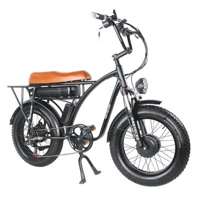 Sepeda Listrik Dual Motor 2000W dengan Posisi Motor Hub Belakang dan Waktu Pengisian 3 jam