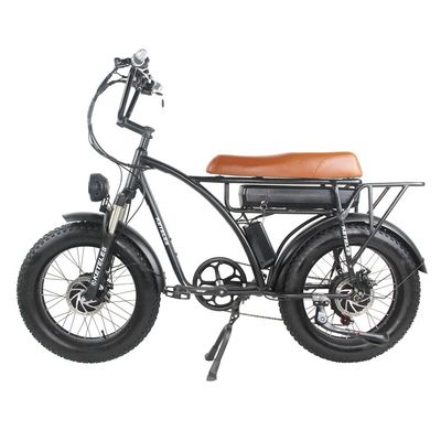 Sepeda Listrik Dual Motor 2000W dengan Posisi Motor Hub Belakang dan Waktu Pengisian 3 jam