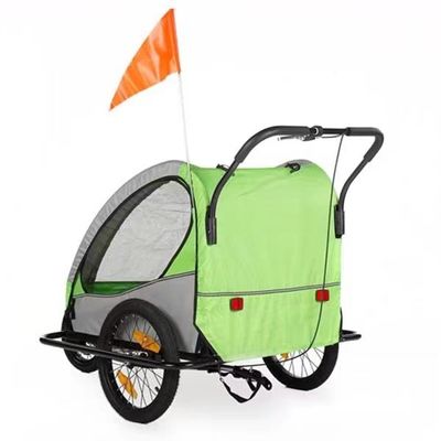 2021 Sepeda Aluminium Baby Trailer untuk Anak-anak 2 Pemegang MTB 14' roda depan dan 20' roda belakang