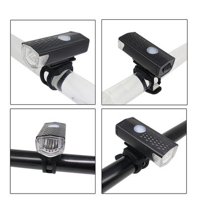 3 Mode Lampu Sepeda LED Set untuk 1,5-4 Jam Ketahanan dan Baterai USB Terisi ulang