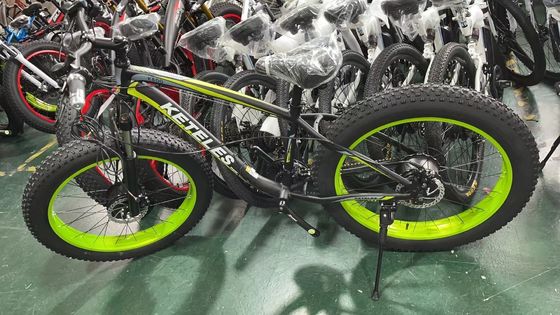 EU Warehouse Disc Brake 72V 2000W Motor Belakang Berganda 23AH Baterai Lithium 26&quot;x4.0&quot; Ban Lemak Sepeda Listrik