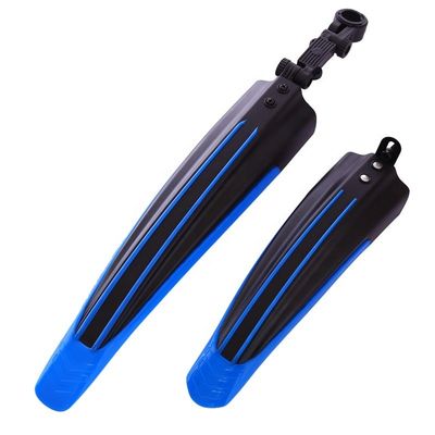 53.2 cm Blue Mountain Bike Mudguards Quick Release Depan dan Belakang Sepeda Mudguards