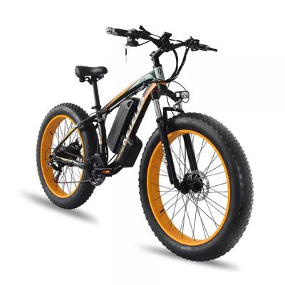 1000W Motor 18AH Baterai 26&quot; Ban Lemak Sepeda listrik Range per Power 31 60 km EU Stock