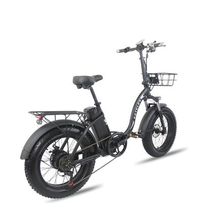 EU Warehouse 1000W 20x4.0 Ban Lemak Sepeda Listrik Lipat dengan Baterai Litium 48V 18Ah