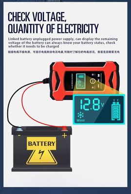 Baterai Tester LCD Color Display untuk Sepeda Motor Mobil SUV Truk-Kering Timah-asam AGM GEL SLA