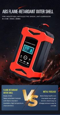 Baterai Tester LCD Color Display untuk Sepeda Motor Mobil SUV Truk-Kering Timah-asam AGM GEL SLA