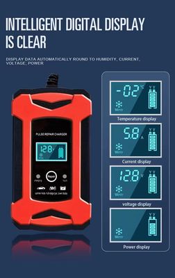 Baterai Tester LCD Color Display untuk Sepeda Motor Mobil SUV Truk-Kering Timah-asam AGM GEL SLA