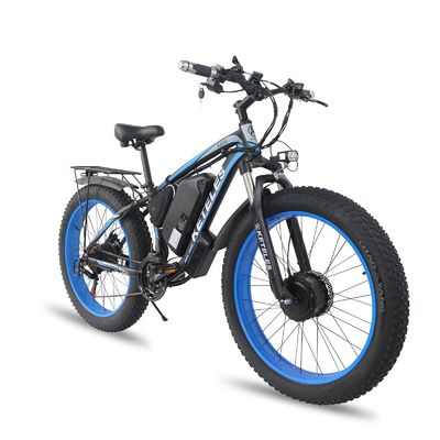 KETELES K800 Electric Fat Bike 1000W 17.5AH Baterai 26x4.0 inci Dual Motor Dua Roda Drive