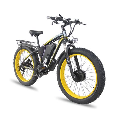 KETELES K800 Electric Fat Bike 1000W 17.5AH Baterai 26x4.0 inci Dual Motor Dua Roda Drive