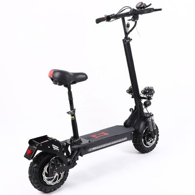 1200W Motor Off-road E-Wheel Scooter untuk Dewasa Desain Lipat dan Baterai Lithium