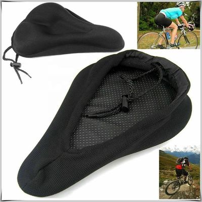 Bernafas Silikon Sepeda Saddle Seat Soft Gel Pad Cushion Cover untuk sepeda gunung
