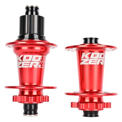Koozer terbaru XM490Pro 72 Klik 4 Bearing 6 Pawls 32H Mtb CNC Sepeda Gunung Disc Hub