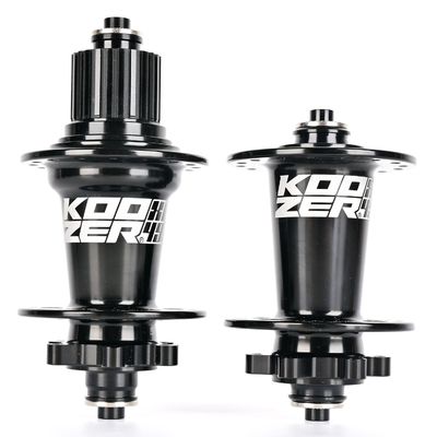 Koozer terbaru XM490Pro 72 Klik 4 Bearing 6 Pawls 32H Mtb CNC Sepeda Gunung Disc Hub