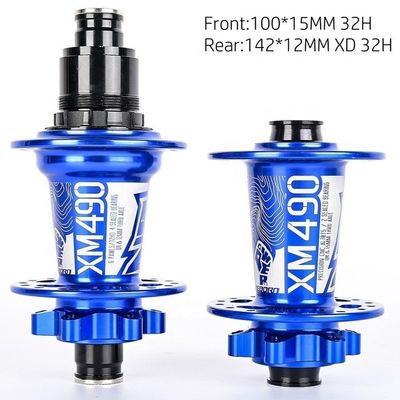 2021 Bicycle Hub XX1 XD 12Speed Cassette Body Hubs Koozer XM490PRO Disegel 4 Bearing Mountain Bike Hub QR Thru 28 32 36Holes Xdr