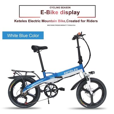 Pasar UE Sepeda listrik lipat 20 inci dengan motor 36V 250W dan baterai lithium 10AH