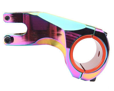 MTB Merah 2021 Paduan Stem Berwarna 31.8/35*70mm 17 derajat untuk XC AM Road Bike Handlebar