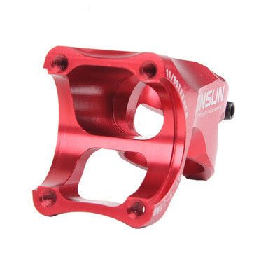 MTB Merah 2021 Paduan Stem Berwarna 31.8/35*70mm 17 derajat untuk XC AM Road Bike Handlebar