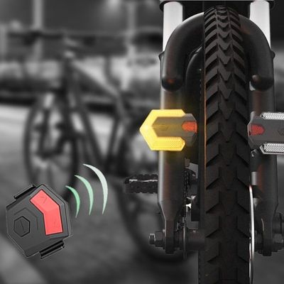 Lampu peringatan untuk pengendara sepeda