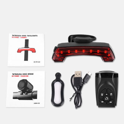 Tetap aman di sepeda Anda dengan lampu belakang USB cerdas dan remote control nirkabel