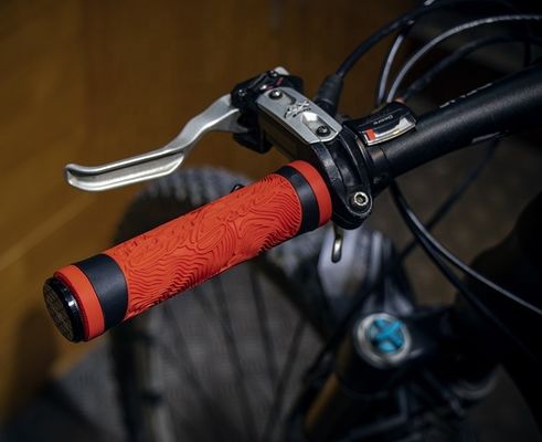 130mm * 30mm ENLEE Silica Gel Sepeda Handle Bar Grip Cocok untuk Sepeda Off-Road
