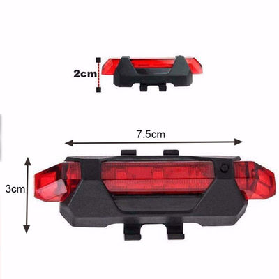 Lampu depan Lampu belakang USB LED Sepeda bermuatan ulang Set lampu sepeda untuk sepeda gunung
