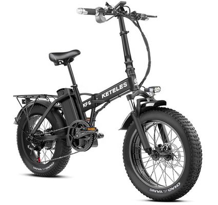 2024 Direct 20x4.0 Inch Fat Tire Folding E-Bike 1000W dengan 7 Speed Gears Rear Hub Motor