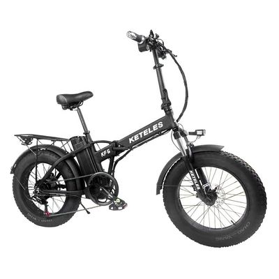 2024 Direct 20x4.0 Inch Fat Tire Folding E-Bike 1000W dengan 7 Speed Gears Rear Hub Motor