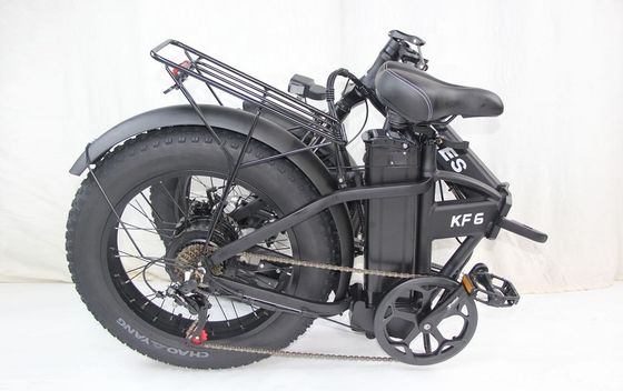 2024 Direct 20x4.0 Inch Fat Tire Folding E-Bike 1000W dengan 7 Speed Gears Rear Hub Motor