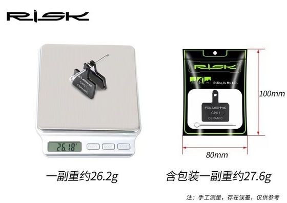 RISK MTB Sepeda Disc Brake Pad Keramik Hydraulic Brake untuk Shimano B01S M315 355 395