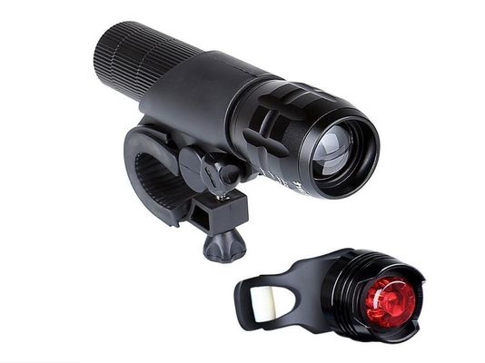 3 in 1 USB Rechargeable LED Waterproof Super Bright Zoom Headlight Lampu Belakang 50g Berat