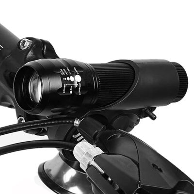 3 in 1 USB Rechargeable LED Waterproof Super Bright Zoom Headlight Lampu Belakang 50g Berat